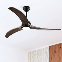Load image into Gallery viewer, Indoor Outdoor Ceiling Fan With Light With Remote Control, Noiseless Reversible Motor, 6 Speed, 3 Color

