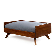 Load image into Gallery viewer, Dog Bed With High Quality Mattress - Gray / Brown

