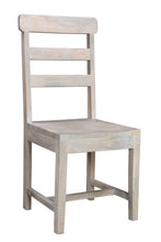 Load image into Gallery viewer, Wood Ladder Back Dining Room Side Chairs (Set of 2) - White
