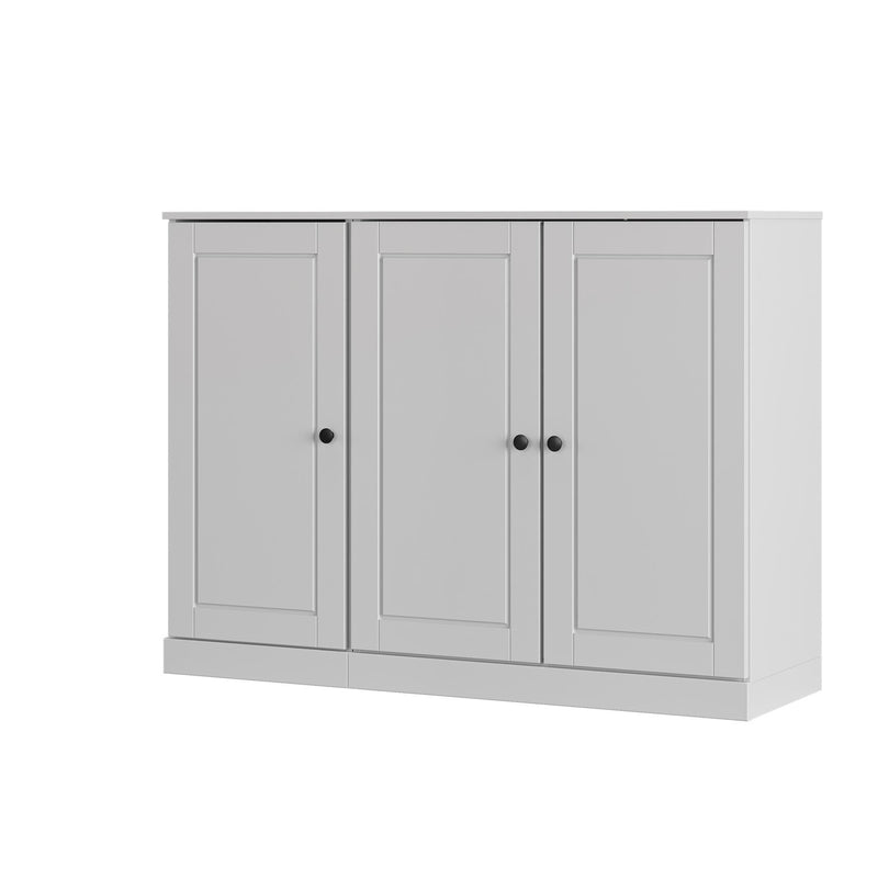 Solid Woodshoe Storage Cabinet (755961) - White