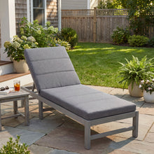 Load image into Gallery viewer, Outdoor Chaise Lounge Cushion Only, Water-Resistant Patio Lounge Chair Cushion With Removable Cover
