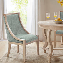 Load image into Gallery viewer, Upholstered Dining Chair With Nailhead Trim
