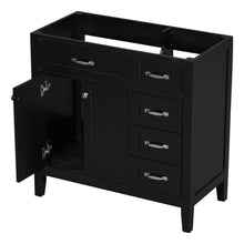 Load image into Gallery viewer, Modern Bathroom Vanity Base Only, 2 Doors And 3 Drawers

