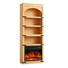 Load image into Gallery viewer, Four Tier USB Bookcase - Natural
