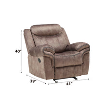 Load image into Gallery viewer, Zubaida - Two Tone Glider Recliner
