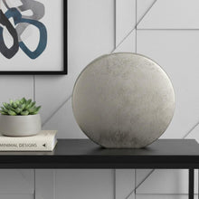 Load image into Gallery viewer, Round Disc Table Vase - Silver
