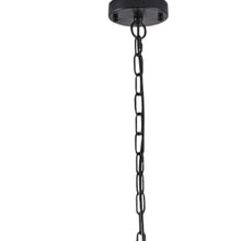 Load image into Gallery viewer, Multi Light Metal Chandelier With Shades - Black
