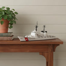 Load image into Gallery viewer, Hand Painted Model Boat (624380) - White
