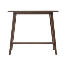 Load image into Gallery viewer, Bar Height Dining Table With Splayed Legs And Elongated Rectangular Top
