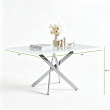 Load image into Gallery viewer, Modern Rectangular Table For Dining Room
