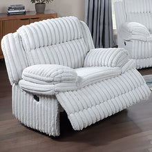 Load image into Gallery viewer, Contemporary Manual Motion Glider Recliner Chair With Padded Armrests And Smooth Rocking Function
