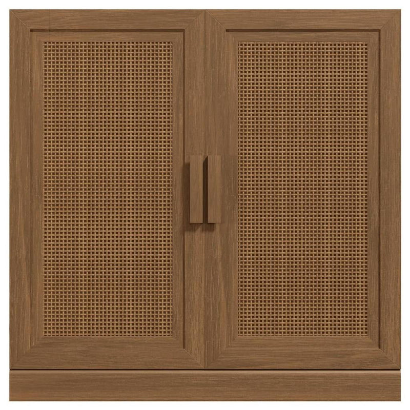 31" Accent Cabinet With Two Doors - Light Brown