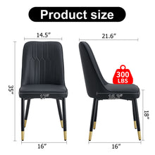 Load image into Gallery viewer, Modern Chair With Metal Legs
