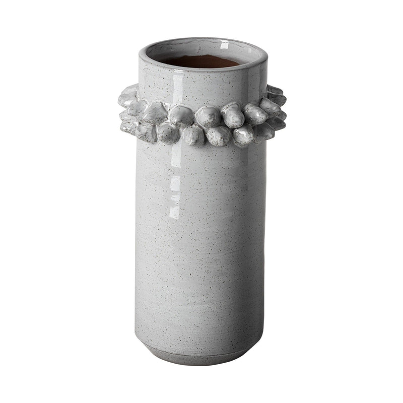 Abstract Cylinder Table Vase (397564) - Gray