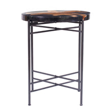 Load image into Gallery viewer, Side Table - Black / Brown
