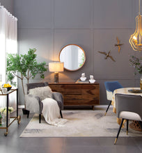 Load image into Gallery viewer, Round Wood Mirror, Wall Mounted Mirror Home Decor For Bathroom Living Room
