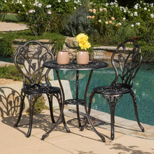 Load image into Gallery viewer, Nassau - Cast 3 Piece Bistro Set
