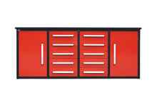 Load image into Gallery viewer, Storage Cabinets With Workbench (With 10 Drawers And 2 Cabinets)
