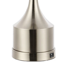 Load image into Gallery viewer, 26" Novelty Table Lamps With Empire Shades (Set of 2) - Nickel
