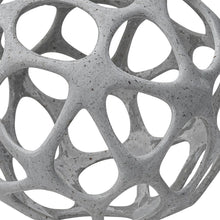 Load image into Gallery viewer, Hollow Orb Sculpture - Light Gray
