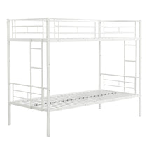 Load image into Gallery viewer, METAL BUNK BED  WHITE
