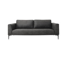 Load image into Gallery viewer, Modern Loveseat With Removable Cushions - Dark Gray
