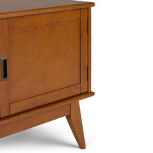 Load image into Gallery viewer, Draper - Handcrafted Mid Century Low TV Media Stand
