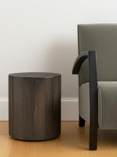 Load image into Gallery viewer, 18" Wood Solid Wood Round End Table - Brown
