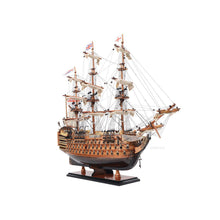 Load image into Gallery viewer, Hand Painted Model Boat (624630) - Light Brown
