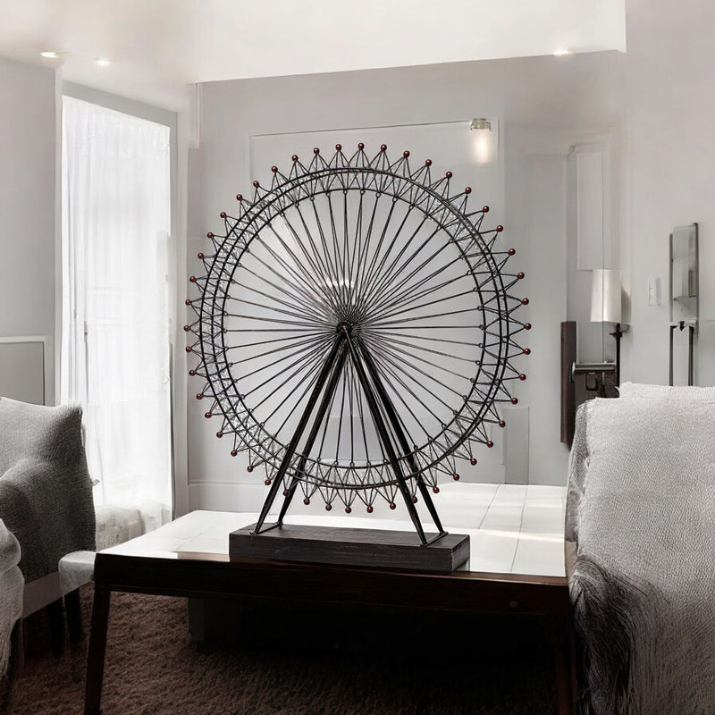 London Eye Moveable Sculpture - Black