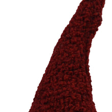 Load image into Gallery viewer, Fabric Christmas Santa Mrs. Claus Standing Gnome - White / Red / Black
