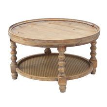 Load image into Gallery viewer, Round 2 Tiered Side Tabel, End Tabel For Lving Room Bedroom Entryway
