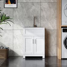 Load image into Gallery viewer, Paint Free Laundry Tub Cabinet With Stainless Steel Combo (Update)
