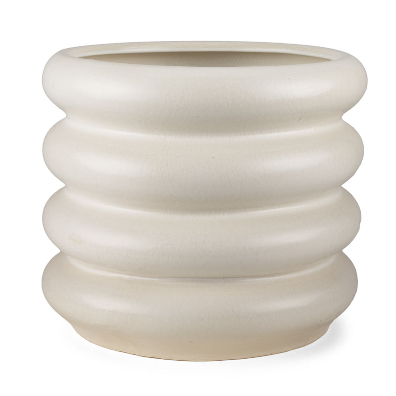 Cylinder Table Vase (608341) - Cream