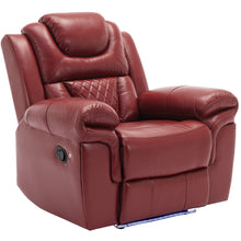 Load image into Gallery viewer, Home Theater Seating Manual Recliner Chair With Led Light Strip For Living Room
