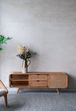 Load image into Gallery viewer, Teak Cabinet - Natural Wood / Brown
