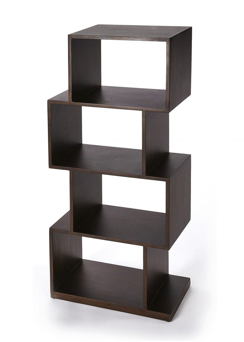 Three Tier Bookcase - Dark Brown