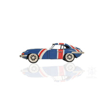 Load image into Gallery viewer, c1961 Jaguar E-Type Sculpture - Red / Blue / White
