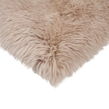 Load image into Gallery viewer, 17" X 17" Wool Solid Color Chair Pads (Set of 2) - Taupe
