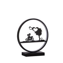 Load image into Gallery viewer, 13" Bedside LED Table Lamp - Black
