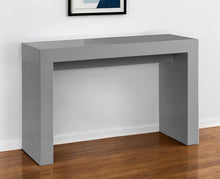 Load image into Gallery viewer, 47" Wood Block Console Table - Gray
