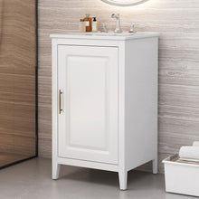 Load image into Gallery viewer, Modern Bathroom Vanity With Sink, Functional Drawer, Soft- Closing Door
