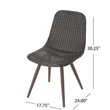 Load image into Gallery viewer, Dreamweaver - Outdoor Dining Chair With Powder Coated Legs (Set of 2) - Brown
