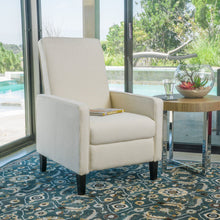 Load image into Gallery viewer, Minimalist Design Fabric Push Back Chair
