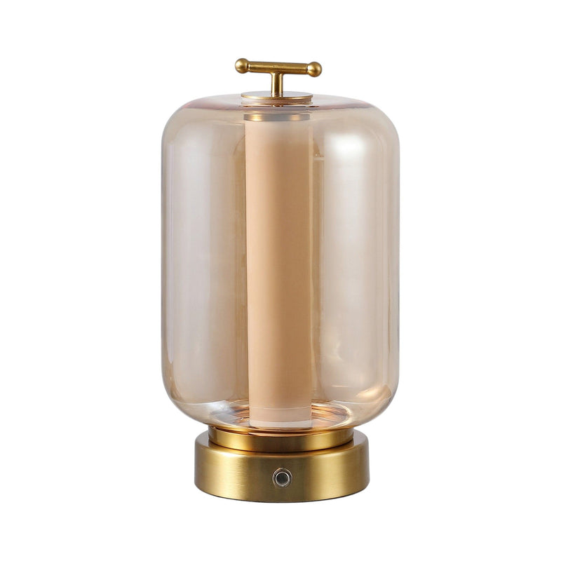 USB Lantern (Set of 2) - Amber / Gold