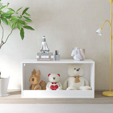 Load image into Gallery viewer, Open Toy Storage Box For Kids, Organizer Bin For Plush Toys, Books - White
