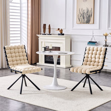 Load image into Gallery viewer, Puffy Bubble, Ball Chain Dining Chairs For Dining Room (Set of 2)

