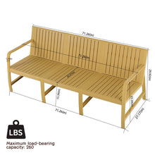 Load image into Gallery viewer, 1 Piece Indoor / Outdoor 3 Seater Sofa, UV-Resistant, Waterproof And Durable
