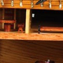 Load image into Gallery viewer, Hand Painted HMS Endeavour 1768 Open Hull Model Boat - Brown
