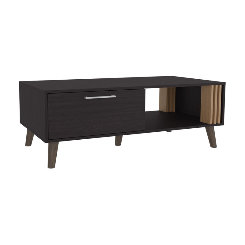 Pedestal Coffee Table (734177) - Black